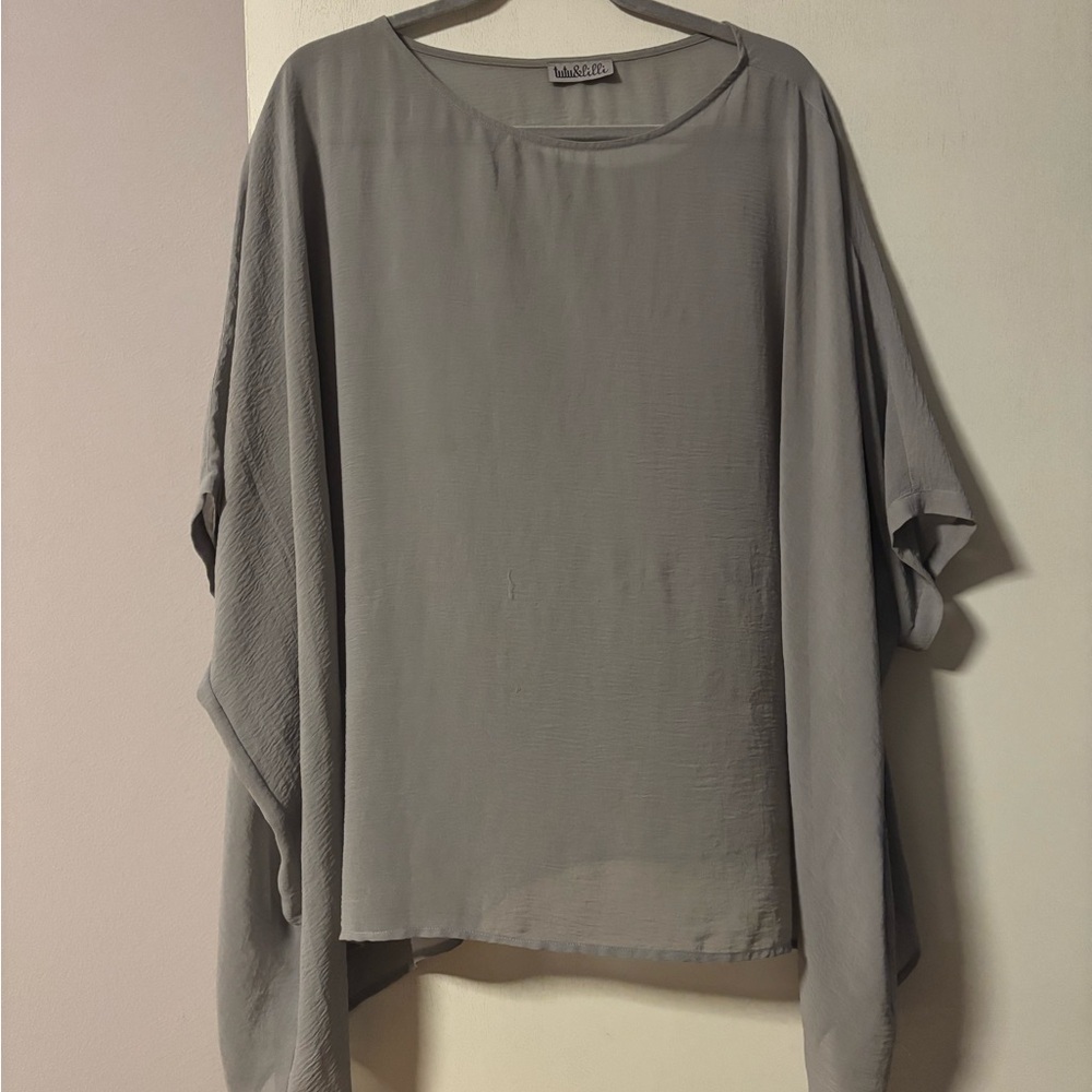 TUTU & LILLI Sheer Silk Tunic